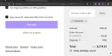 CWOFF50 coupon verification screenshot