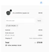 LXZ-C19L3X2 coupon verification screenshot