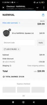 LXZ-C19L3X2 coupon verification screenshot