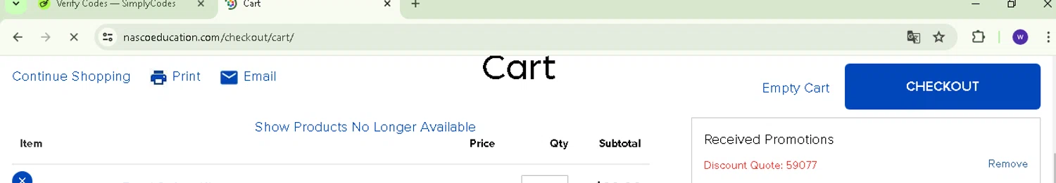 how to use Nasco coupons