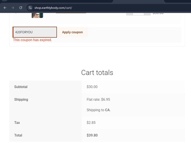 Nashville Shores checkout page showing Nashville Shores coupon code box | Screenshot taken by SimplyCodes community member on May 15, 2025