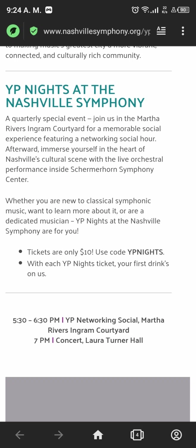 how to use Nashville Symphony coupons