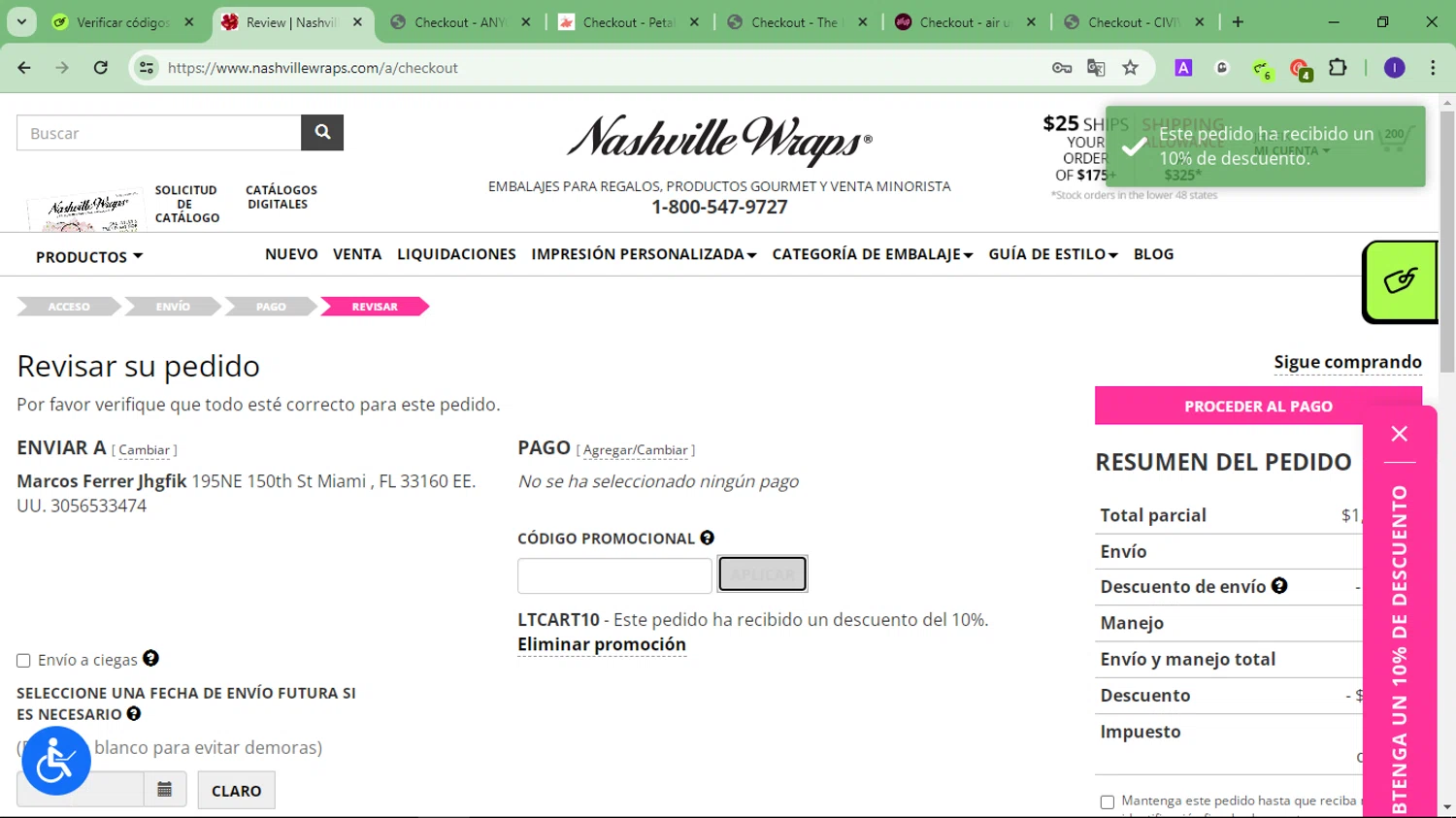 how to use Nashville Wraps coupons