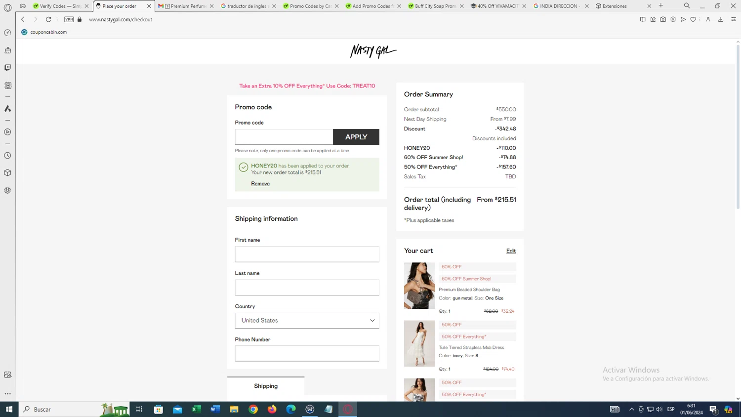 Nasty Gal Promo Codes 70 Off June 2024