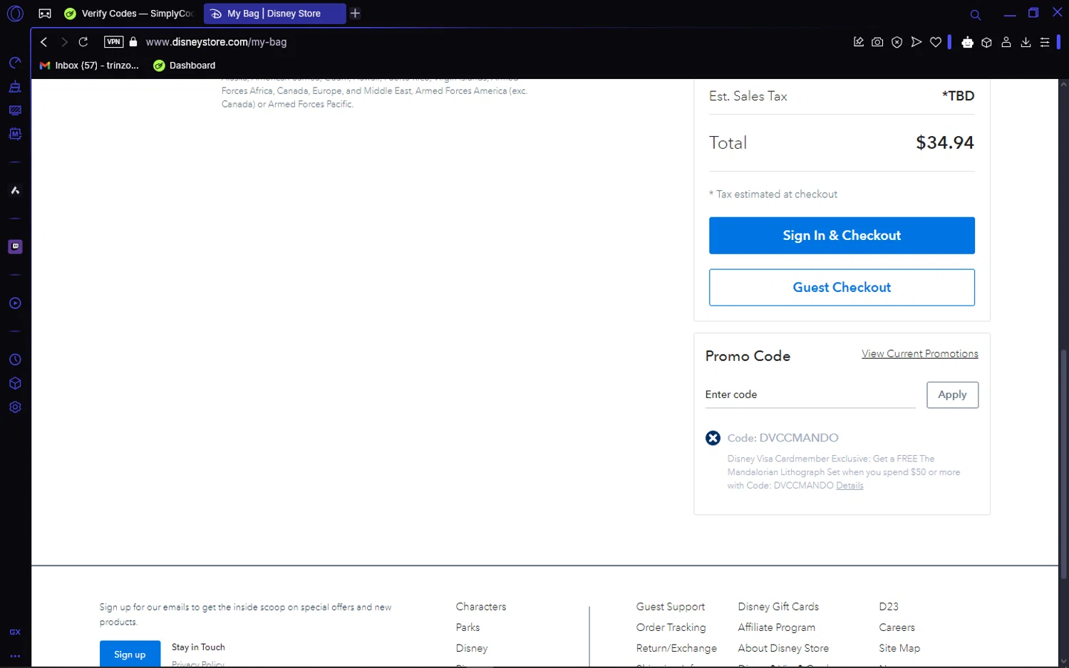 National Geographic Kids promo code screenshot showing code DVCCMANDO applied at National Geographic Kids checkout page. Uploaded by SimplyCodes community member VictoriousCaptain3902 on Jan 22, 2025