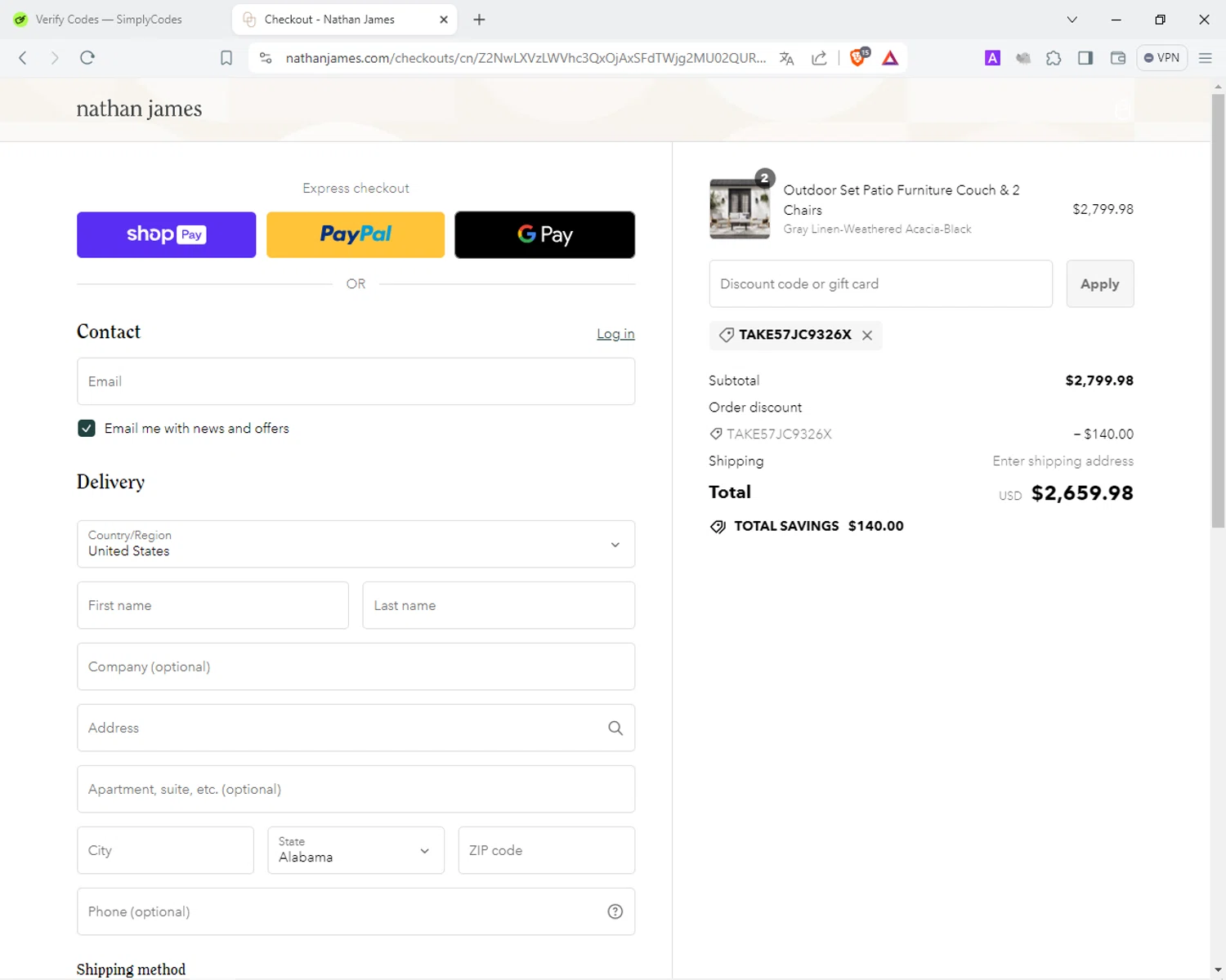 Nathan James Return Policy