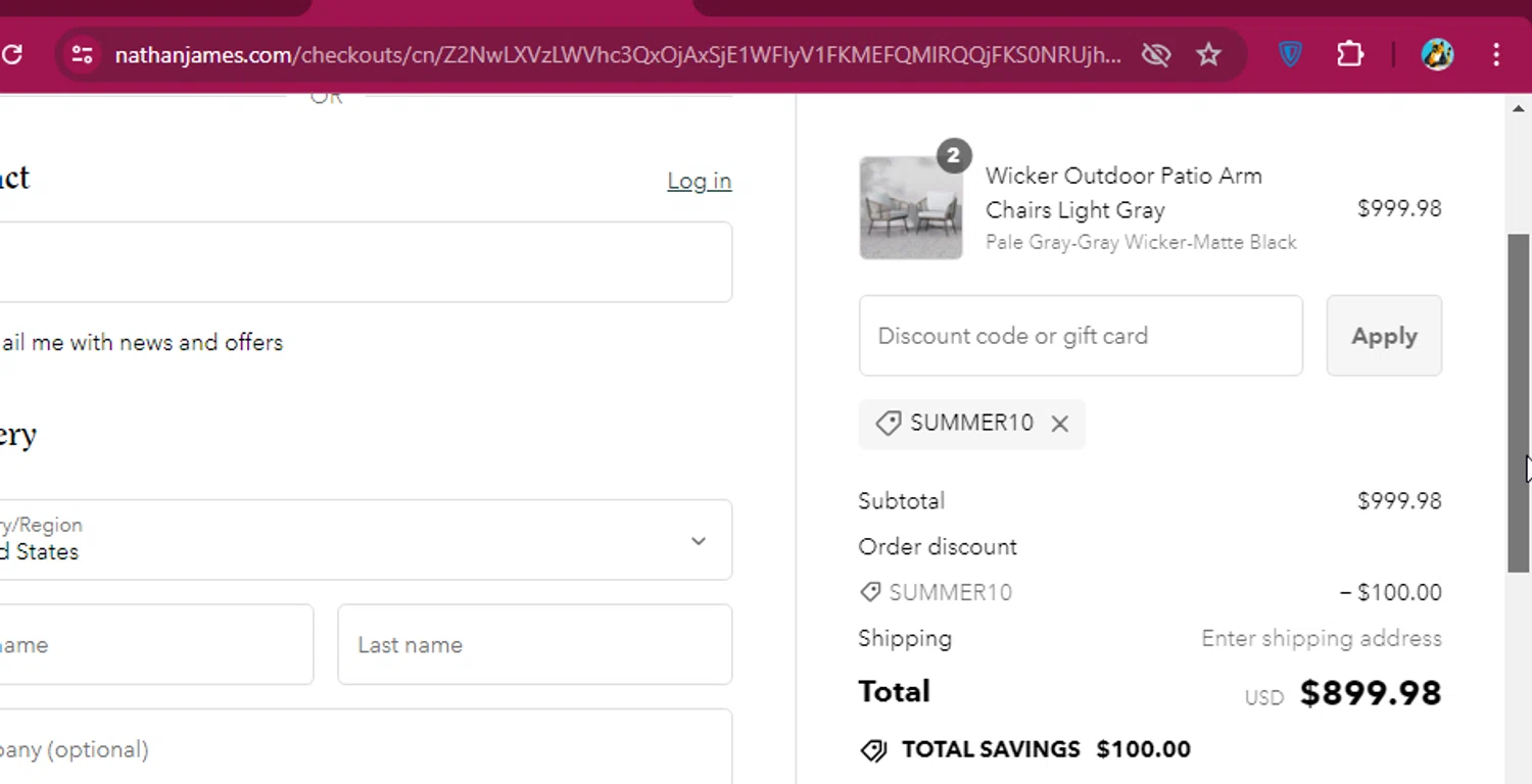 Nathan James Promo Codes 10 Off July 2024