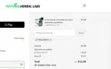 Natural Herbal Labs coupon verification screenshot