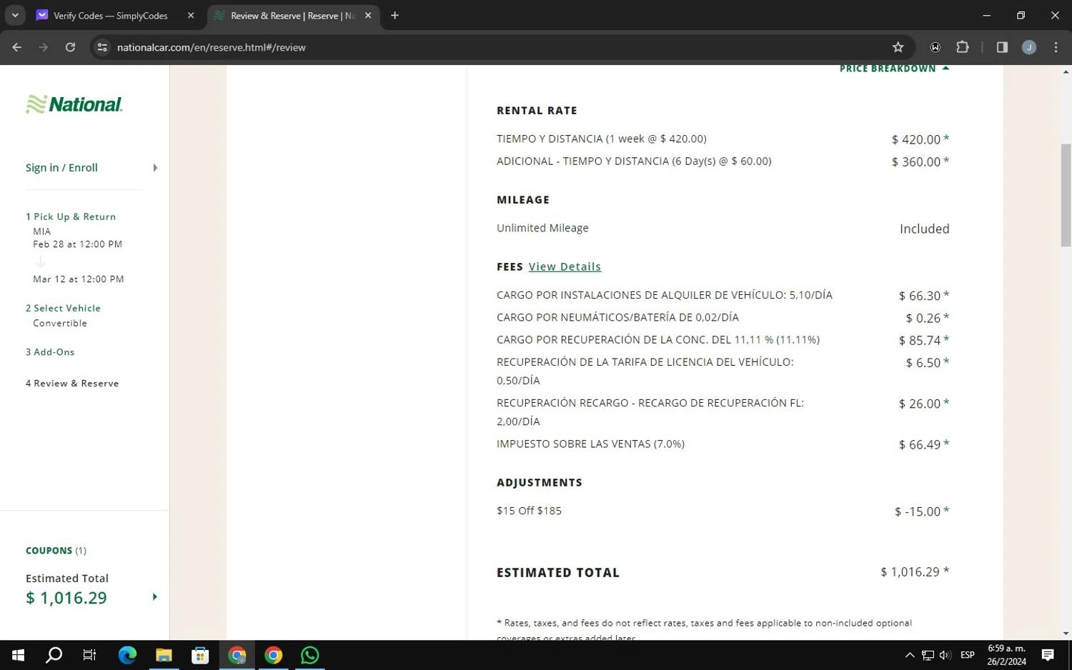 National Car Rental Coupons 20 Off Coupon Codes in August 2024