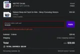 TICK20 coupon verification screenshot