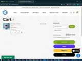 WELCOME25 coupon verification screenshot