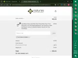 Nature's Skin And Body coupon verification screenshot