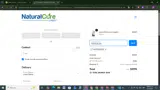 Natural Cure Labs coupon verification screenshot