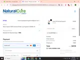 Natural Cure Labs coupon verification screenshot