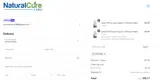 Natural Cure Labs coupon verification screenshot