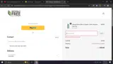 WELCOME10 coupon verification screenshot