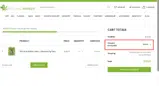 The Natural Remedy coupon verification screenshot
