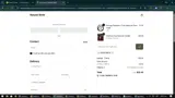 WELCOME10 coupon verification screenshot