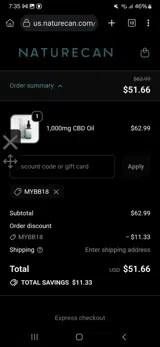 mybb18 coupon verification screenshot