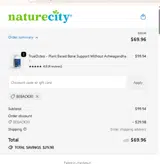 BEBACK30 coupon verification screenshot