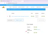 X500_JXVX1BU coupon verification screenshot