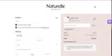 NATURELLE15 coupon verification screenshot