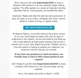 diapermakersale2025 coupon verification screenshot