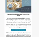 diapermaker2025 coupon verification screenshot
