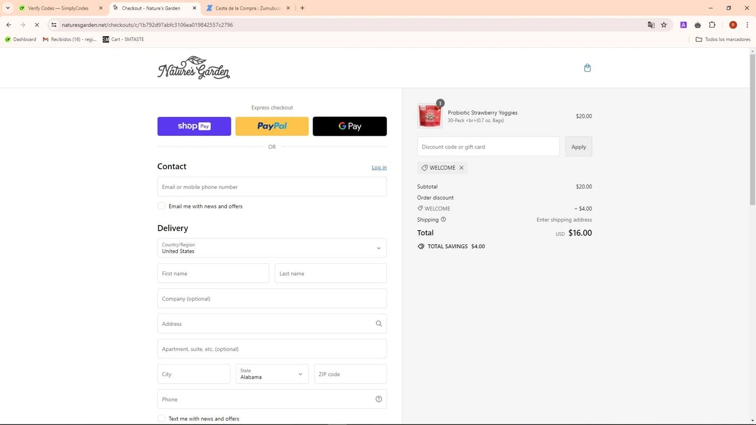 Nature's Garden Promo Codes 20 Off July 2024