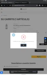 Nature's Oil coupon verification screenshot