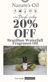 Nature's Oil coupon verification screenshot