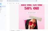 bogo50 coupon verification screenshot