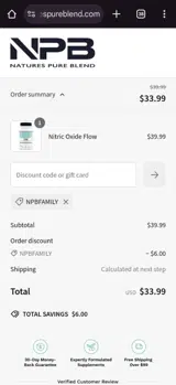 NPBFAMILY coupon verification screenshot