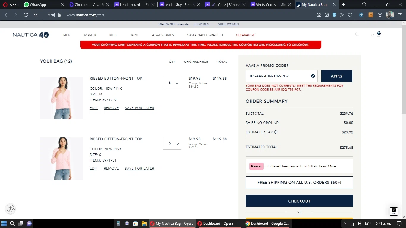 20 off Nautica Promo Codes September 2023 SimplyCodes