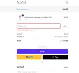 Navastore.us coupon verification screenshot