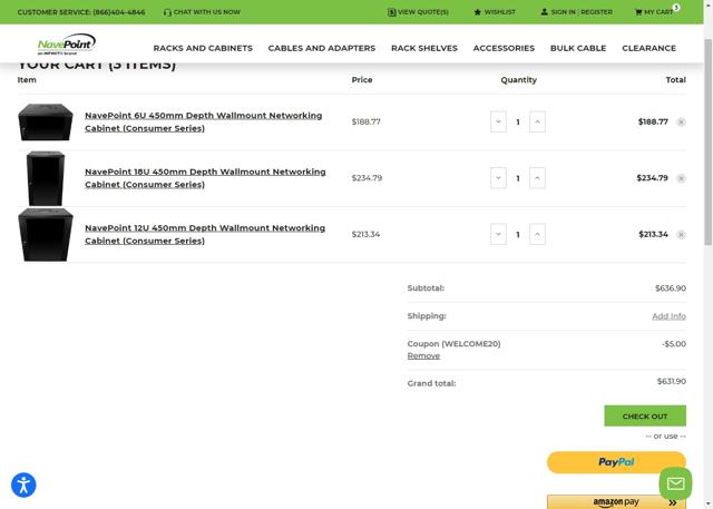 Nave Point checkout page showing Nave Point promo code box | Screenshot taken by SimplyCodes community member on Oct 31, 2022