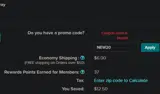 NEW20 coupon verification screenshot