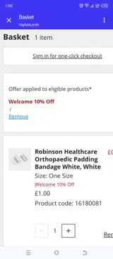 07ISMA coupon verification screenshot