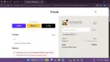 Nãzuk Beauty coupon verification screenshot