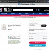 NBA League Pass coupon verification screenshot