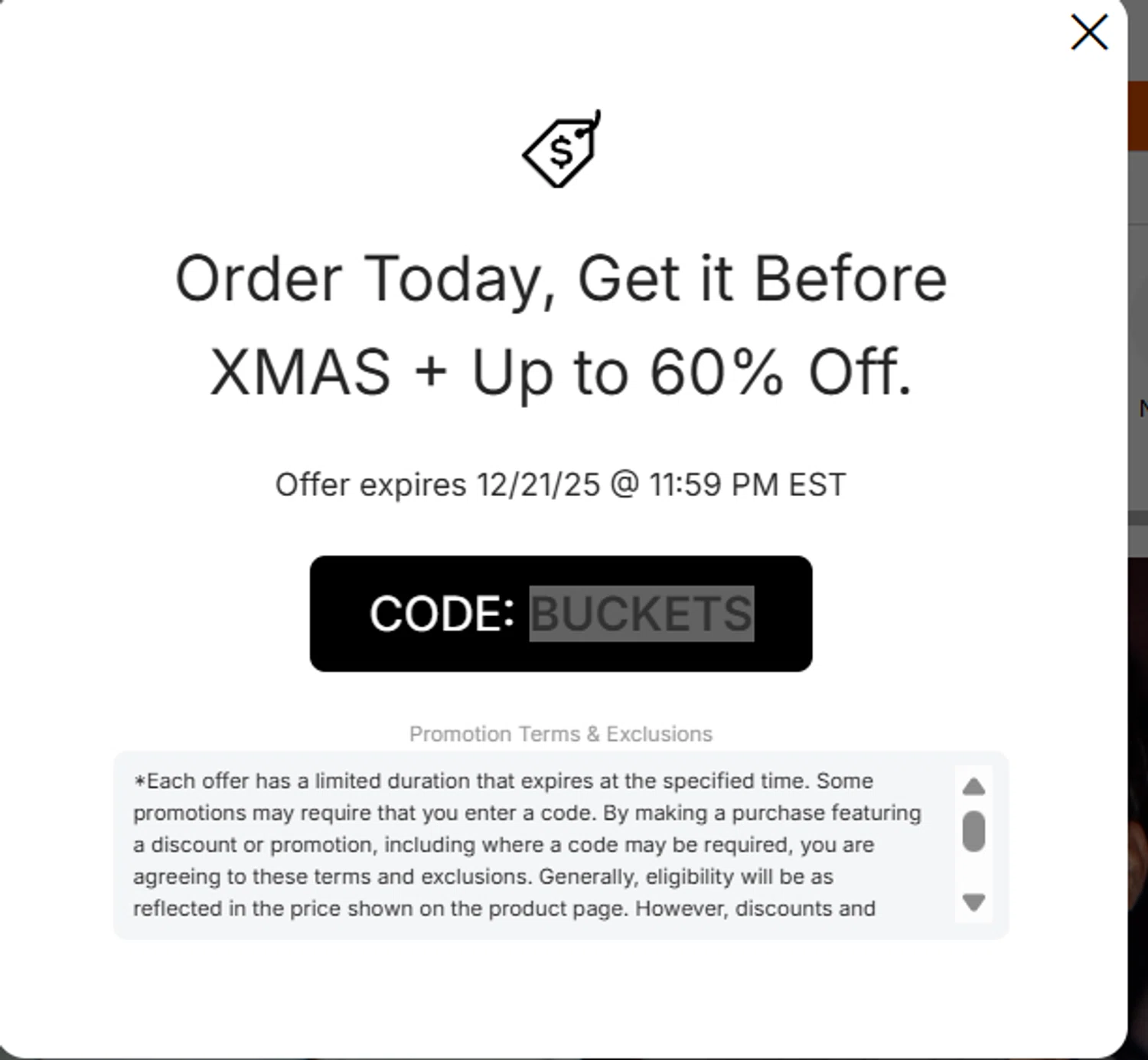 NBA League Pass promo code screenshot showing code BUCKETS applied at NBA League Pass checkout page. Uploaded by SimplyCodes community member DORIANGEL on Dec 19, 2025