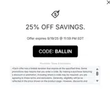 NBA League Pass coupon verification screenshot