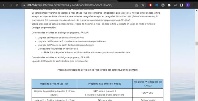 Norwegian Cruise Line checkout page showing Norwegian Cruise Line discount code box | Screenshot taken by SimplyCodes community member on Dec 11, 2022