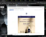 MEMORIAL20 coupon verification screenshot