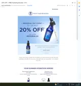 MEMORIAL20 coupon verification screenshot