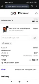 ADDHq coupon verification screenshot