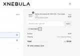 Nebula Vape coupon verification screenshot