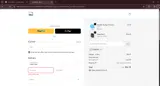 CHRISTINA coupon verification screenshot