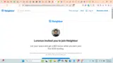 Neighbor coupon verification screenshot