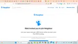 Neighbor coupon verification screenshot